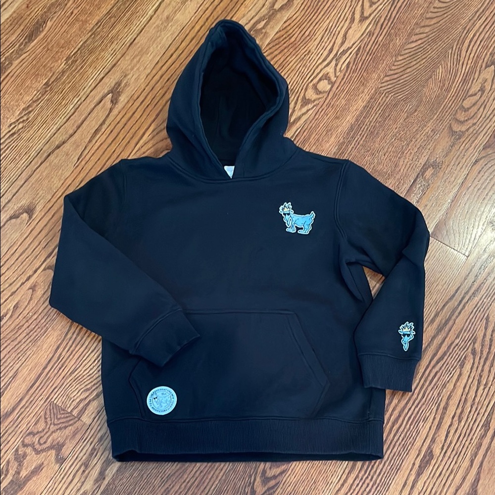 Youth Goat Black Hoodie